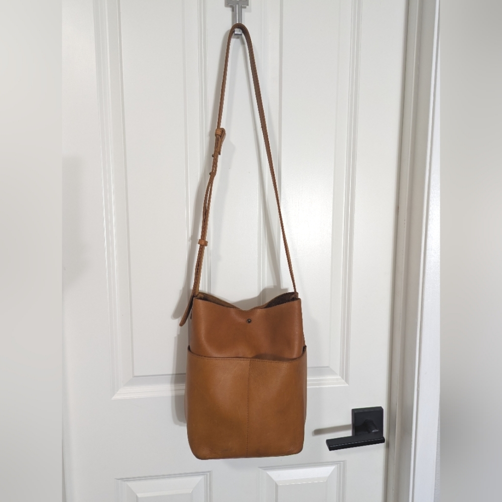 ABLE Crossbody Bucket Bag